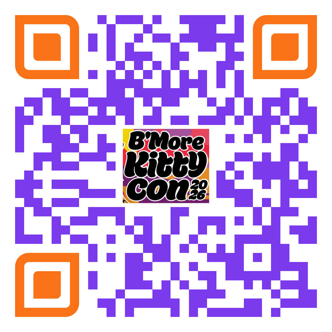 QR code Baltimore Kitty Con